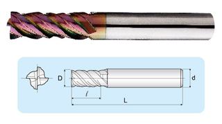 UFT Super Micro Grain End Mills