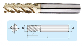 UFZ Super Micro Grain End Mills