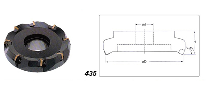 65° Face Milling Cutter