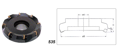 65° Face Milling Cutter