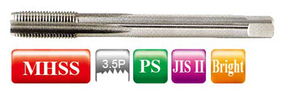 PS Straight Thread Long Shank Pipe Tap 