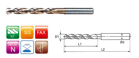 SG-ES DRILLS 粉末短鑽