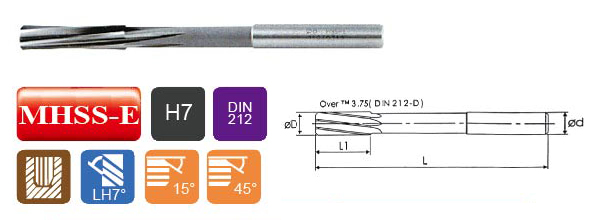 Super Cobalt Steel Reamer Series