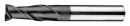 GCA  2-flutes Micro Grain End Mills