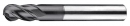 UBA 4-flutes Super Micro Grain Ball End Mills