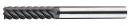 LVGA 6-flutes Micro Grain Long High Hardness End Mills